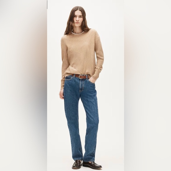 J.Crew Women’s 100% Cashmere Classic Fit Crewneck Sweater Size S in Light Blue - Picture 2 of 12